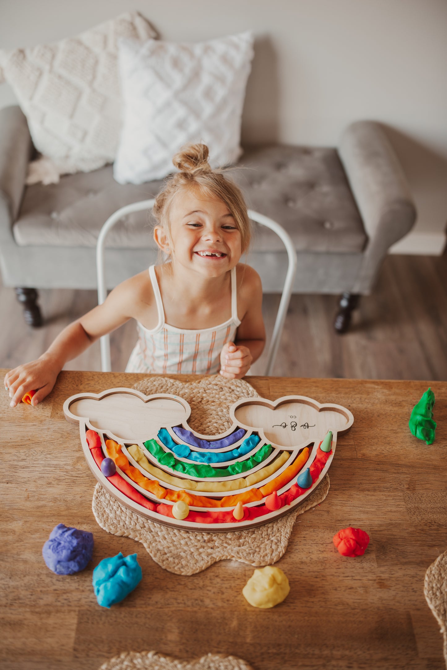 Rainbow Sorting Tray