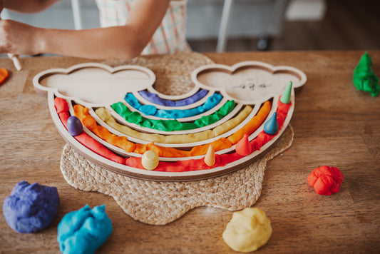 Rainbow Sorting Tray